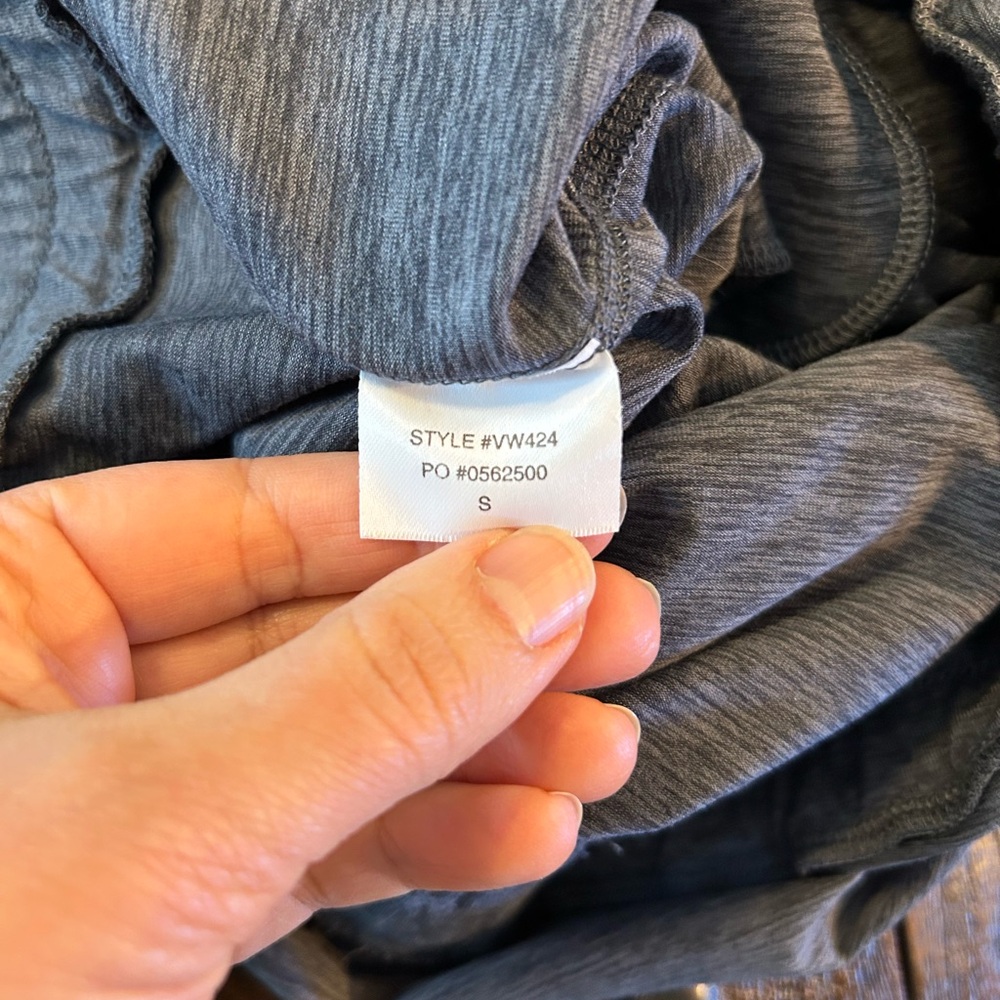Vuori All Day V-Neck Jumpsuit - Charcoal Heather - Picture 7 of 13